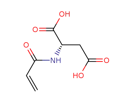 Molecular Structure of 70714-77-1 (N-(1-oxoallyl)aspartic acid)