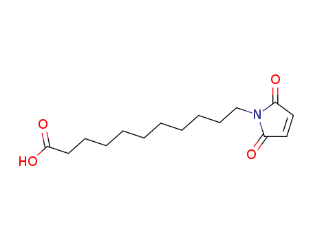 57079-01-3,11-Maleimidoundecanoic acid,11-Maleimidoundecanoicacid;AM 10;KMUA;N-(10-Carboxydecyl)maleimide;11-(2,5-Dioxo-2,5-dihydro-pyrrol-1-yl)-undecanoic acid;