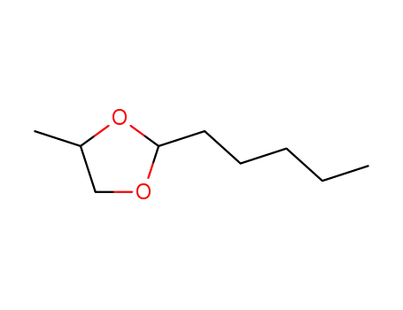 Molecular Structure of 1599-49-1 (4-METHYL-2-PENTYL-1,3-DIOXOLANE)