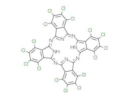 1,2,3,4,8,9,10,11,15,16,17,18,22,23,24,25-Hexadecachloro-29H,31H-phthalocyanine