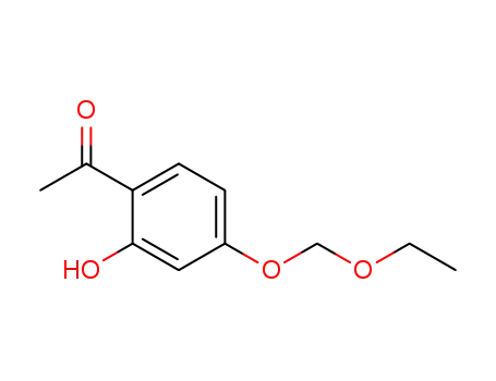 2'-Hydroxy-4'-(aethoxy-methoxy)-acetophenon