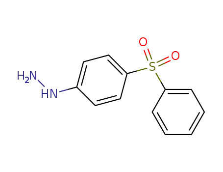 Molecular Structure of 70714-83-9 ([4-(phenylsulphonyl)phenyl]hydrazine)