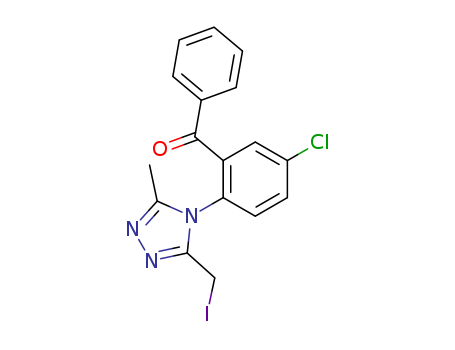 Methanone,
[5-chloro-2-[3-(iodomethyl)-5-methyl-4H-1,2,4-triazol-4-yl]phenyl]phenyl-