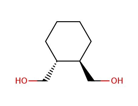 Molecular Structure of 76155-27-6 ((+/-)-trans-2-(hydroxymethyl)cyclohexylmethanol)