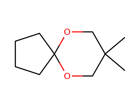 Molecular Structure of 702-75-0 (8,8-dimethyl-6,10-dioxaspiro[4.5]decane)