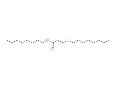 Molecular Structure of 94434-74-9 (3-octyloxy-propionic acid octyl ester)