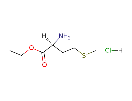 Molecular Structure of 2899-36-7 (Ethyl L-methionate hydrochloride)