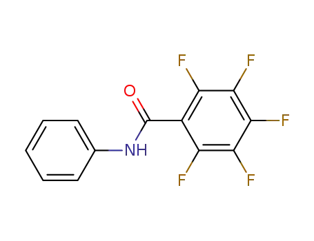 Molecular Structure of 58627-19-3 (2,3,4,5,6-pentafluoro-N-phenylbenzamide)