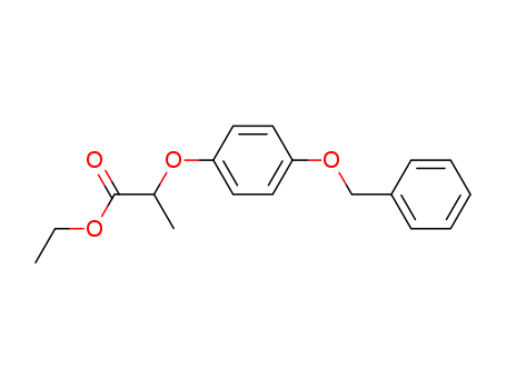 Propanoicacid, 2-[4-(phenylmethoxy)phenoxy]-, ethyl ester