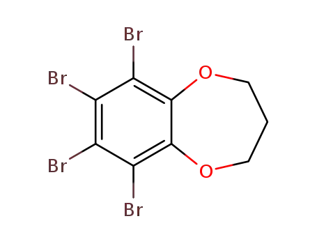 6,7,8,9-tetrabromo-3,4-dihydro-2H-benzo[b]1,4-dioxepine
