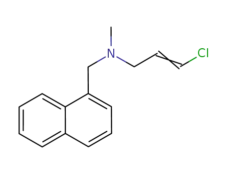Molecular Structure of 387383-30-4 (N-(3-chloroallyl)-1-methyl-1-naphthylmethylamine)