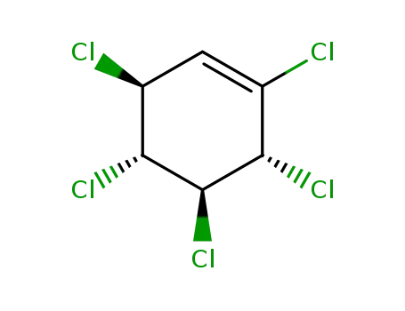 Cyclohexene, 1,3,4,5,6-pentachloro-, (3alpha,4beta,5alpha,6beta)-