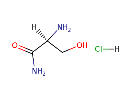Propanamide,2-amino-3-hydroxy-, hydrochloride (1:1), (2S)-