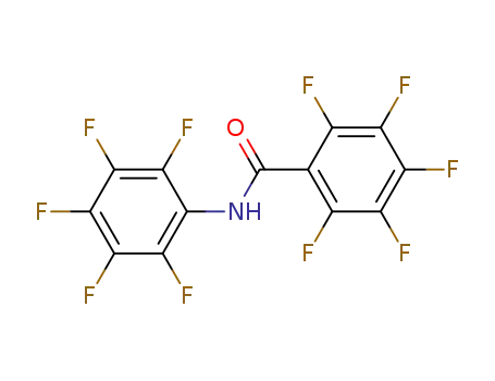 Molecular Structure of 19364-92-2 (2,3,4,5,6-pentafluoro-N-(pentafluorophenyl)benzamide)