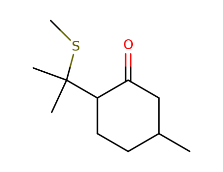 85165-49-7,5-methyl-2-[1-methyl-1-(methylthio)ethyl]cyclohexan-1-one,5-methyl-2-[1-methyl-1-(methylthio)ethyl]cyclohexan-1-one