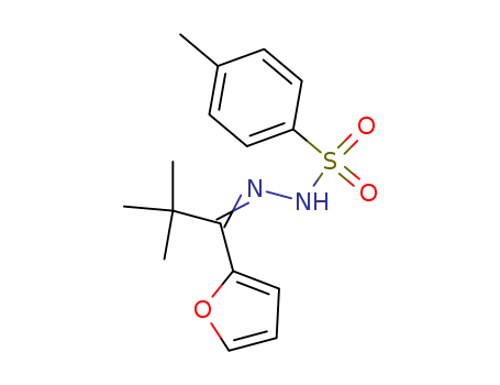 1-(2'-furyl)-2,2-dimethylpropan-1-one tosyl hydrazone