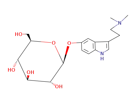 N,N-dimethylserotonin 5-O-β-glucoside
