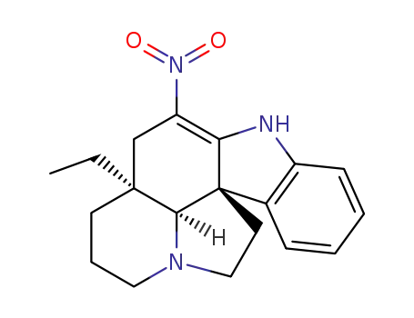 (3aS,10bR,12bS)-3a-Ethyl-5-nitro-2,3,3a,4,6,11,12,12b-octahydro-1H-6,12a-diaza-indeno[7,1-cd]fluorene