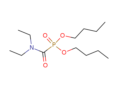 Phosphonic acid,[(diethylamino)carbonyl]-, dibutyl ester (9CI)