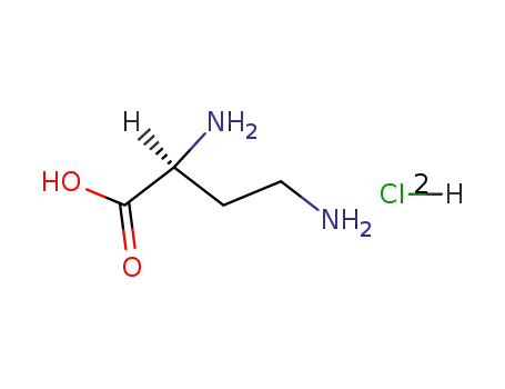 Molecular Structure of 127531-11-7 (D-2,4-diaminobutyric Acid Dihydrochloride)