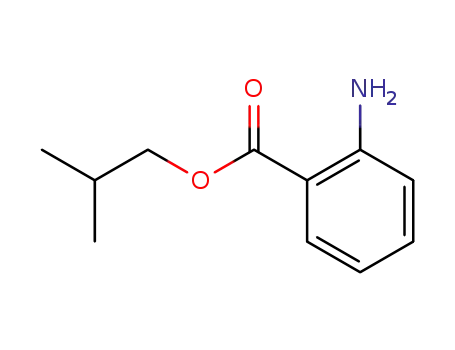 Molecular Structure of 7779-77-3 (Isobutyl anthranilate)