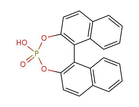 Dinaphtho[2,1-d:1',2'-f][1,3,2]dioxaphosphepin,4-hydroxy-, 4-oxide, (11bR)-(39648-67-4)