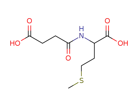 N-(3-Carboxy-1-oxopropyl)-DL-methionine