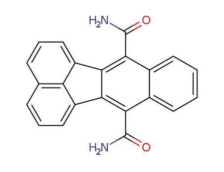 Molecular Structure of 875241-60-4 (benzo[<i>k</i>]fluoranthene-7,12-dicarboxamide)