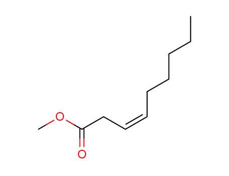 Molecular Structure of 41654-16-4 (methyl (Z)-non-3-enoate)