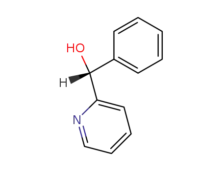 Molecular Structure of 5583-33-5 ((R)-(-)-α-phenyl-2-pyridylmethanol)
