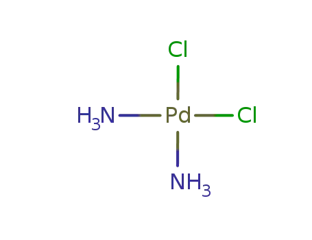 Molecular Structure of 14323-43-4 (Dichlorodiamminepalladium)