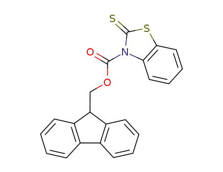 Molecular Structure of 100803-86-9 (3-(9-Fluorenylmethoxycarbonyl)-benzothiazoline-2-thione)