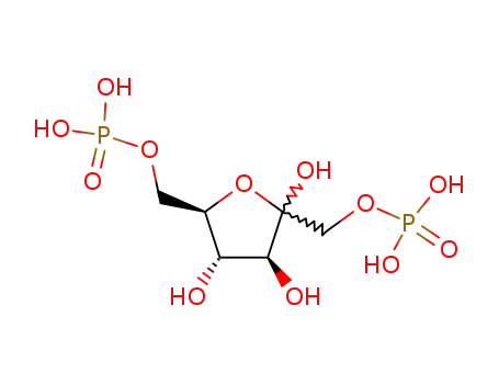 Molecular Structure of 717817-28-2 (fructofuranose 1,6-bisphosphate)