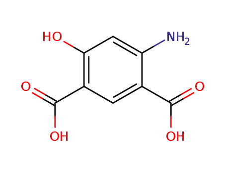 Molecular Structure of 15540-79-1 (4-amino-6-hydroxyisophthalic acid)