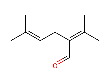 Molecular Structure of 3304-28-7 (4-Hexenal, 5-methyl-2-(1-methylethylidene)-)