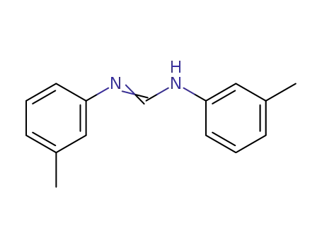 Molecular Structure of 16596-02-4 (Methanimidamide, N,N'-bis(3-methylphenyl)-)