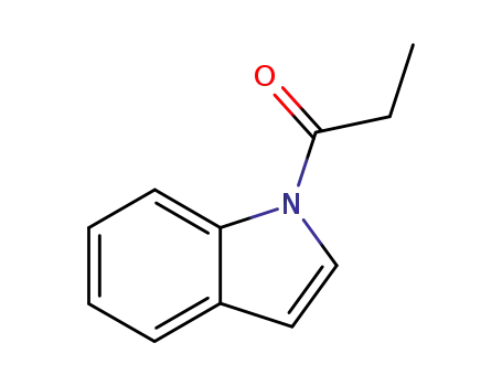 Molecular Structure of 73747-53-2 (1-(1-oxopropyl)-1H-indole)