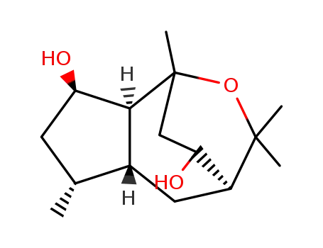 (1S,2S,3R,5R,6R,8S,12S)-1,5,9,9-Tetramethyl-10-oxatricyclo[6.2.2.02,6]dodecane-3,12-diol