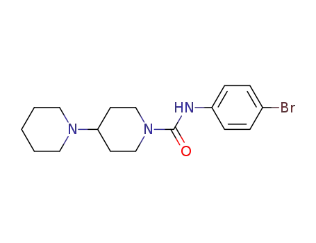 Molecular Structure of 944411-93-2 ([1,4']bipiperidinyl-1'-carboxylic acid (4-bromo-phenyl)amide)