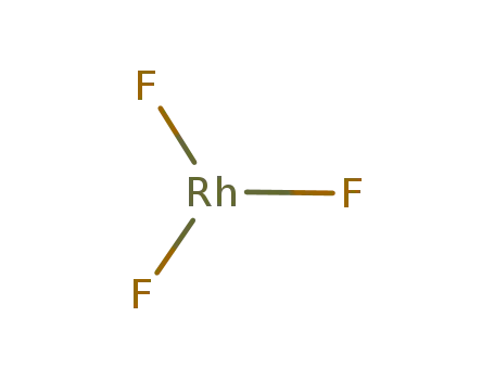 Molecular Structure of 60804-25-3 (Rhodium fluoride (RhF3))