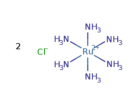 Molecular Structure of 15305-72-3 (HEXAAMMINERUTHENIUM(II) CHLORIDE)