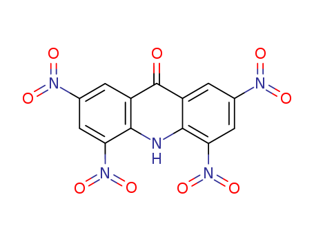9(10H)-Acridinone,2,4,5,7-tetranitro-