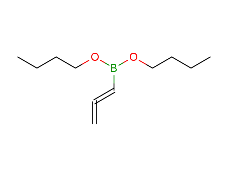 Molecular Structure of 6689-00-5 (propadienylboronic acid dibutyl ester)