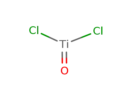 Molecular Structure of 13780-39-7 (dichloride titanium oxide)