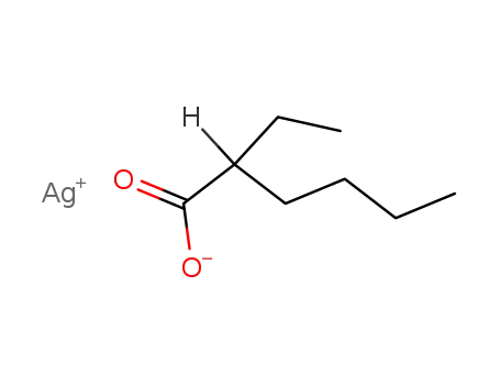 Molecular Structure of 26077-31-6 (SILVER 2-ETHYLHEXANOATE)