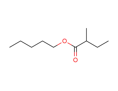 Molecular Structure of 68039-26-9 (AMYL-2-METHYLBUTYRATE)