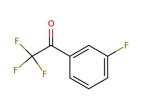 Molecular Structure of 708-64-5 (2,2,2,3'-TETRAFLUOROACETOPHENONE)