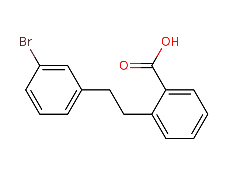 Molecular Structure of 198707-81-2 (2-(3-bromophenethyl)benzoic acid)