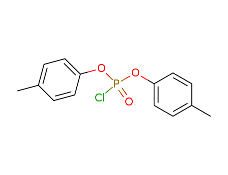 6630-15-5,Di-p-tolyl Phosphorochloridate,di-p-tolyl phosphorochloridate;di-p-tolyl chlorophosphate;Di-p-tolylphosphorochloride;phosphorochloridic acid di-p-tolyl ester;