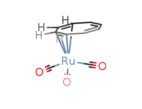 Molecular Structure of 12282-26-7 (Ruthenium,tricarbonyl[(1,2,3,4-h)-1,3,5,7-cyclooctatetraene]-)